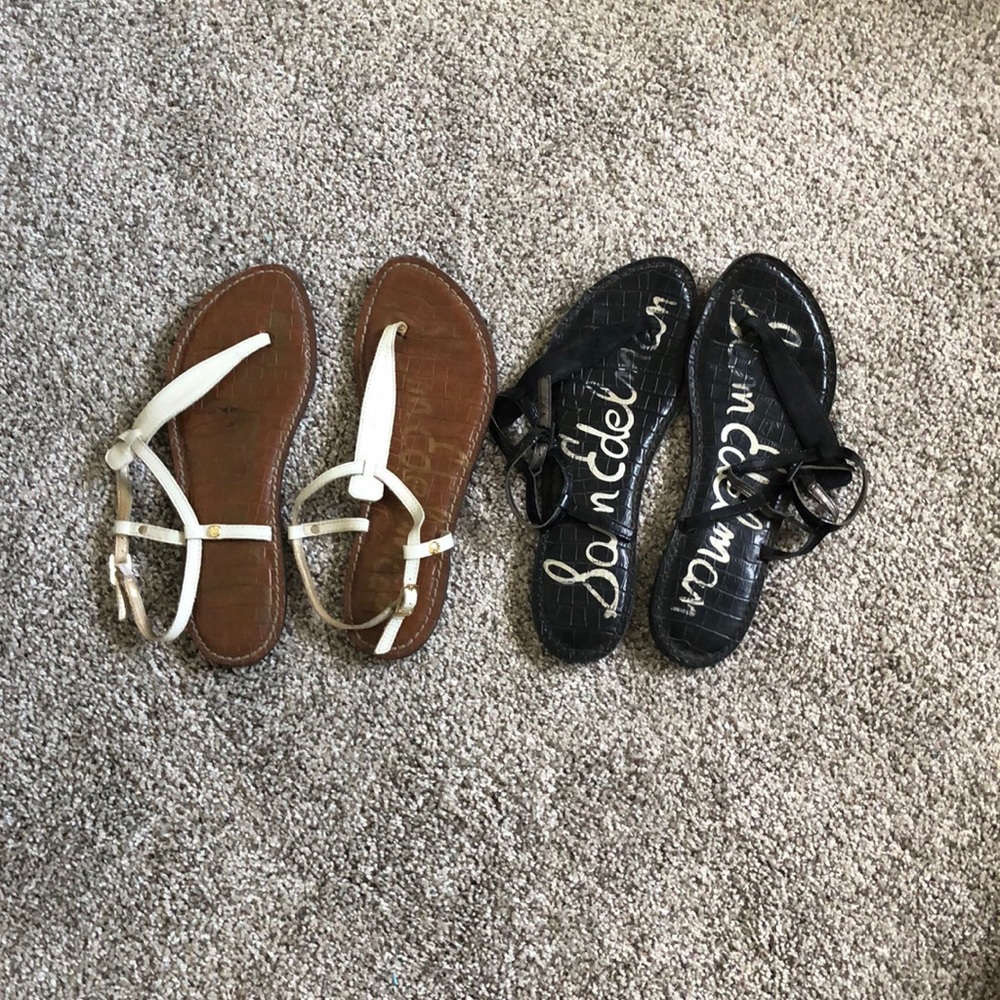 2 pairs of Sam Edelman sandals
